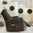 Upholstered Heated Massage Chair-1884018509