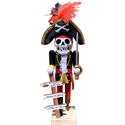 14" A Pirate's Life Nutcracker