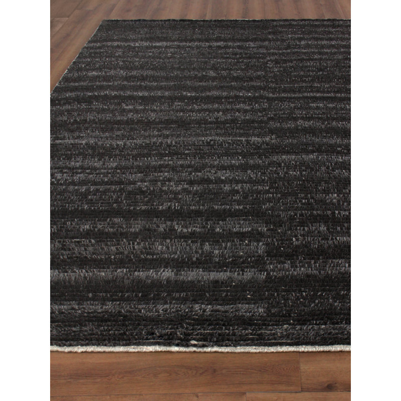 Kaza Wool Striped Area Rug, Rectangle 2' x 3'
