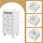Allicen Solid Wood Freestanding Bathroom Cabinet