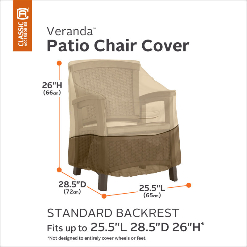Paulding Outdoor Patio Chair Cover