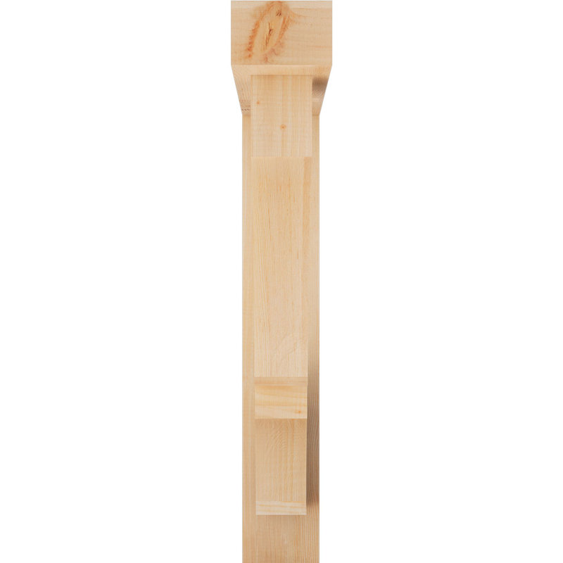 Balboa Block Offset Brace Bracket, 36 x 32, 5 1/2"W Douglas Fir (Smooth)