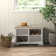 Simons Linen Blend Upholstered Storage Bench