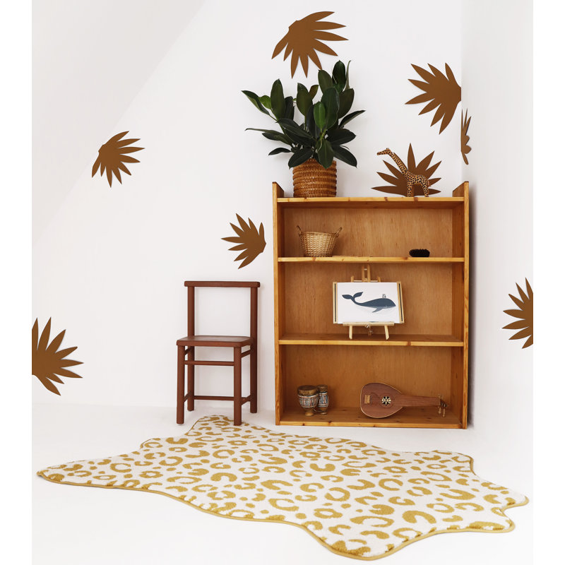 Clower Tufted White/Beige Rug
