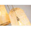 Luminaire suspendu en rotin tissé 3 lumières