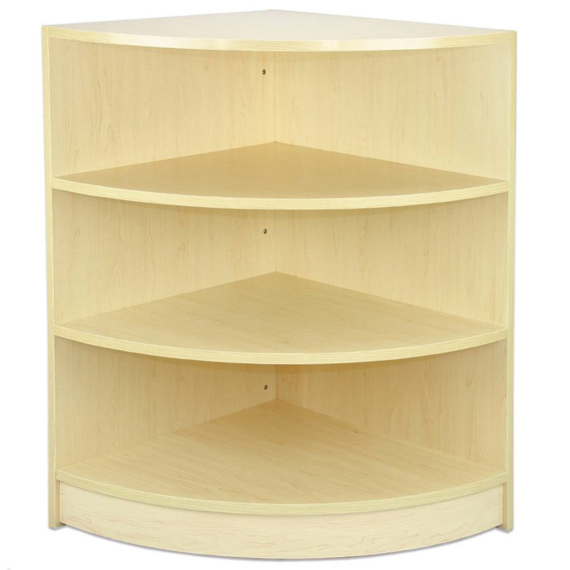 Mathyus 90cm H x 60cm W Corner Bookcase