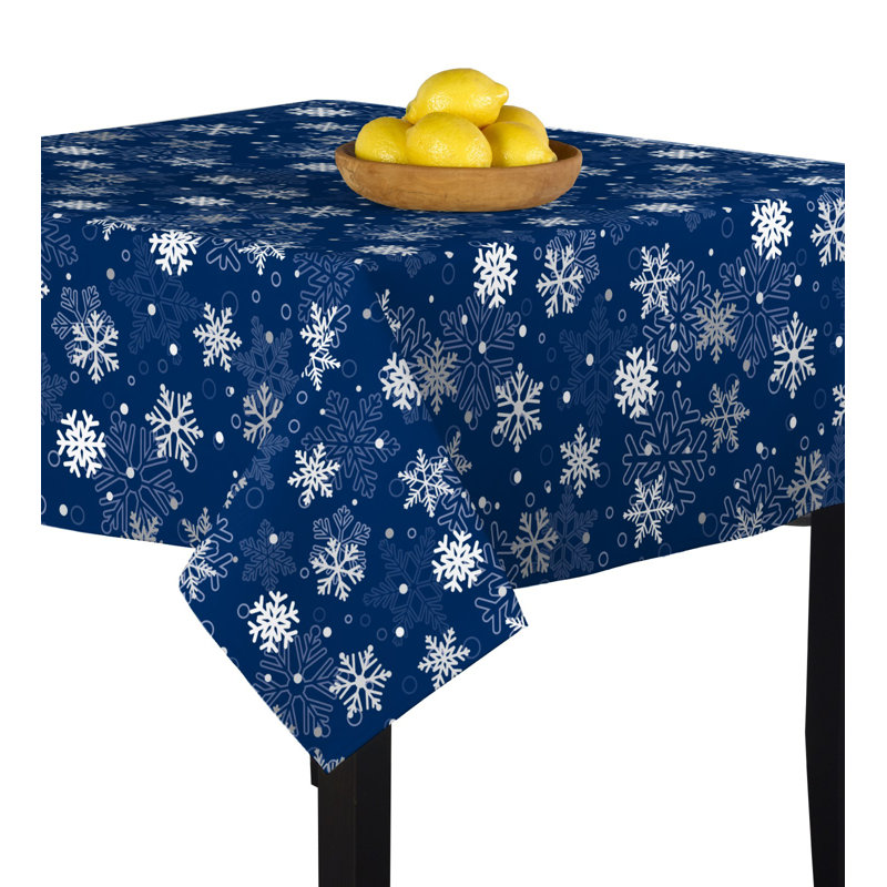 Corey-Jaidan Snowflakes Tablecloth, 54" x 54"