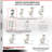 4 Piece Steel Nylon Caster Set