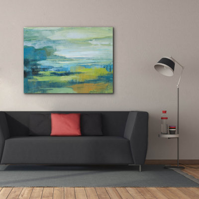 «Early Spring Lake» par Silvia Vassileva, art mural sur toile