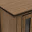 Meuble télé en bois massif de style transitionnel l 72 po pour téléviseurs de 80 po ou moins avec quatre armoires, deux tiroirs et tablettes réglables Artisan-1776435769