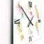 Horloge murale plume-608063442