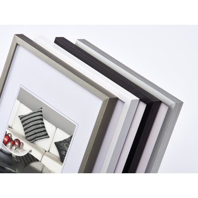 Metal Matte Picture Frame with Mat