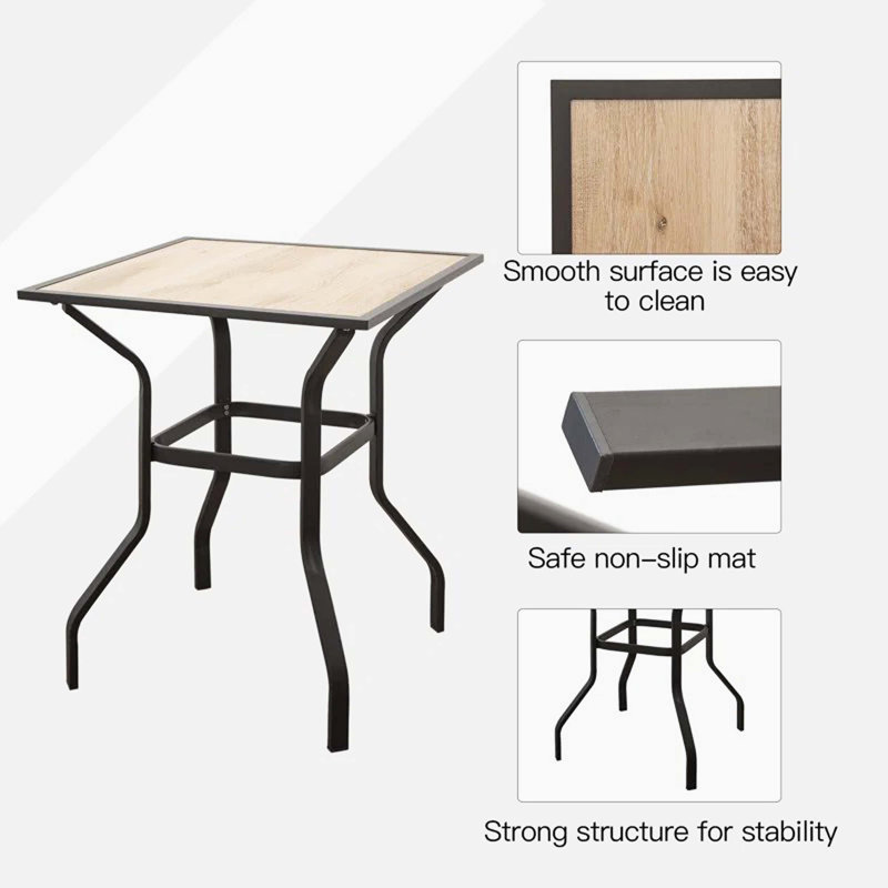 Table de bar d'extérieur pour l'extérieur