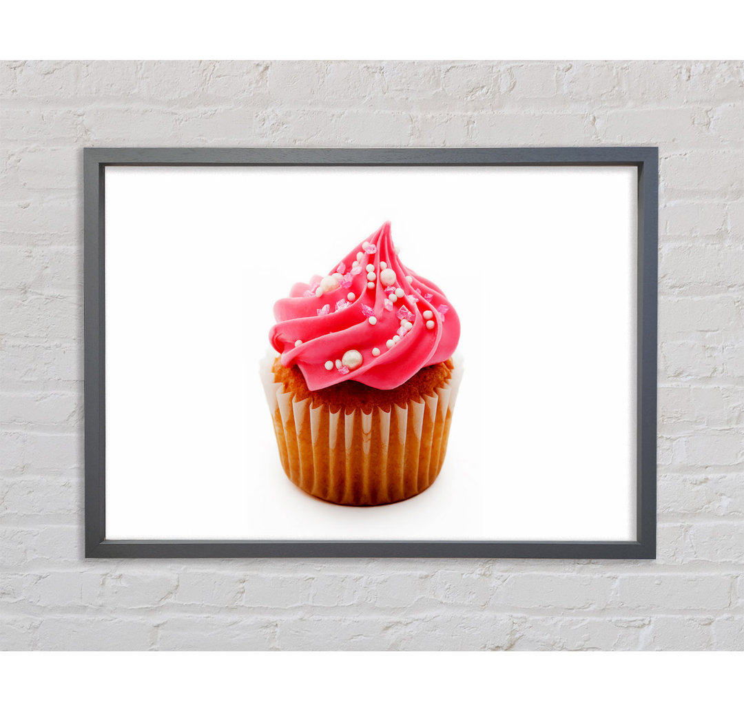 Schöner rosa Cupcake - Druck