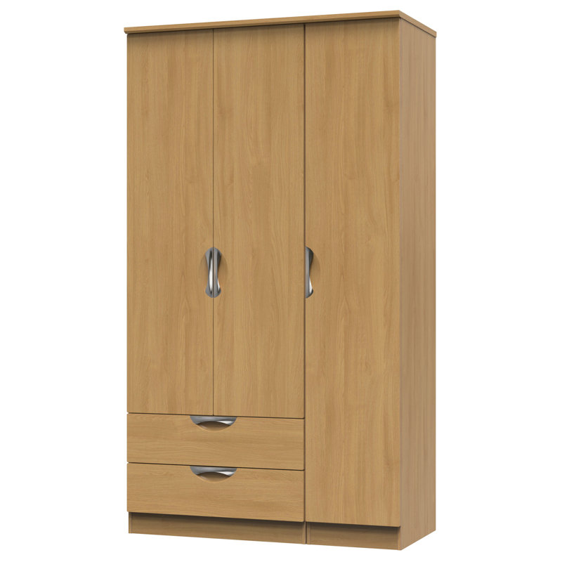 Bhodhini Manufactured Wood Wardrobe