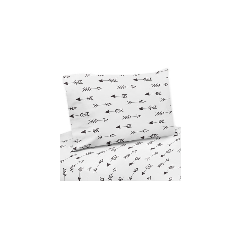 Ensemble de draps en microfibre Fox, Ensemble de draps pour lit simple + drap-housse et