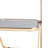 Lawrence Folding Chair Stackable Dining Accent Chair with Frame Kitchen Chair-59723045-91075918