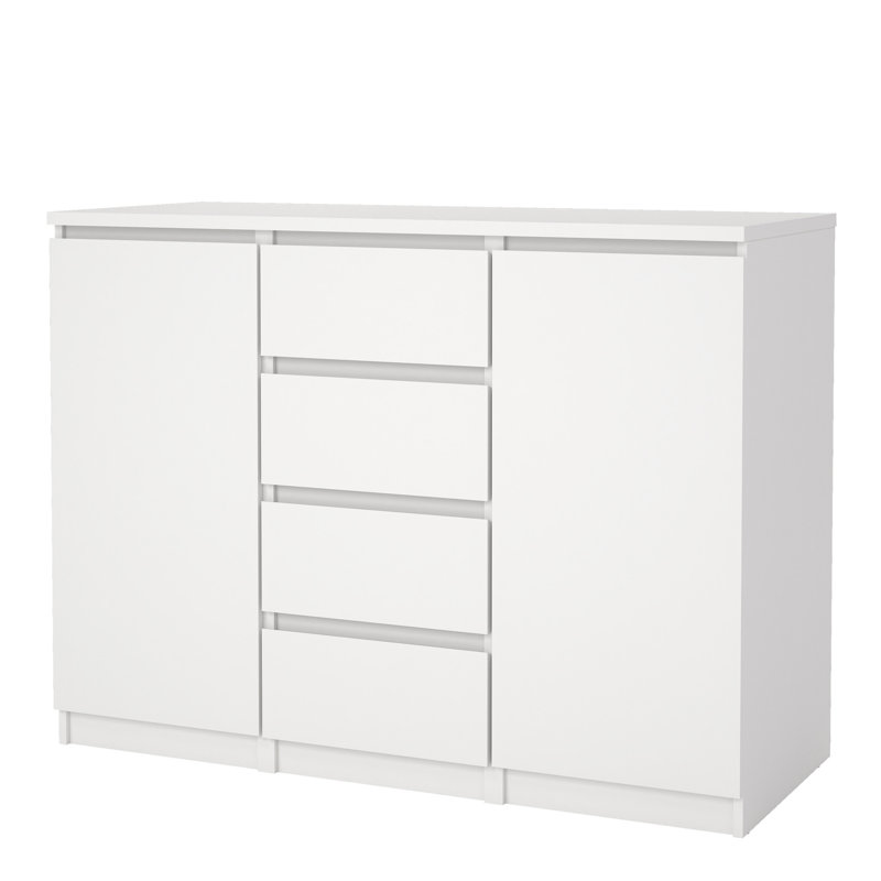 Bertraut 120.8cm Sideboard, White