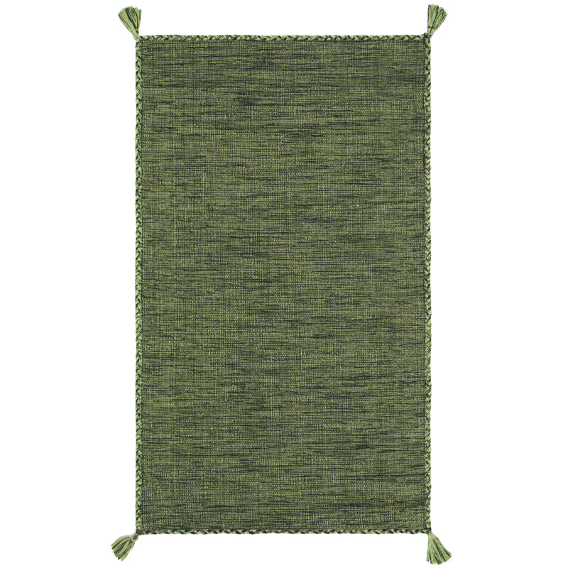 Montauk Hand Woven Cotton Rug, Rectangle 4' x 6'