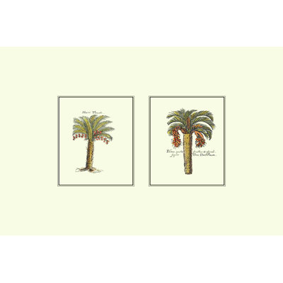 " Miniature Palm IV " Painting Print