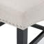 Tabouret décoratif en tissu Lafountain