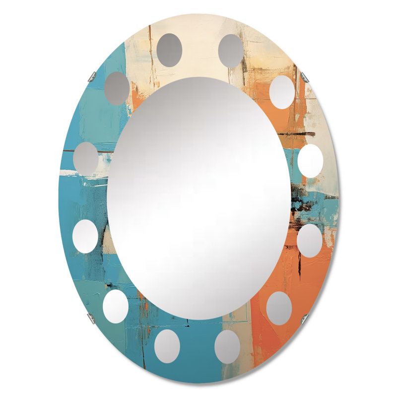 Anatolios Oval Mirror, 30" x 20"