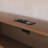 Wood Frame Queen Over Queen Size Bunk Bed With Storage Shelves And USB Ports-342064716