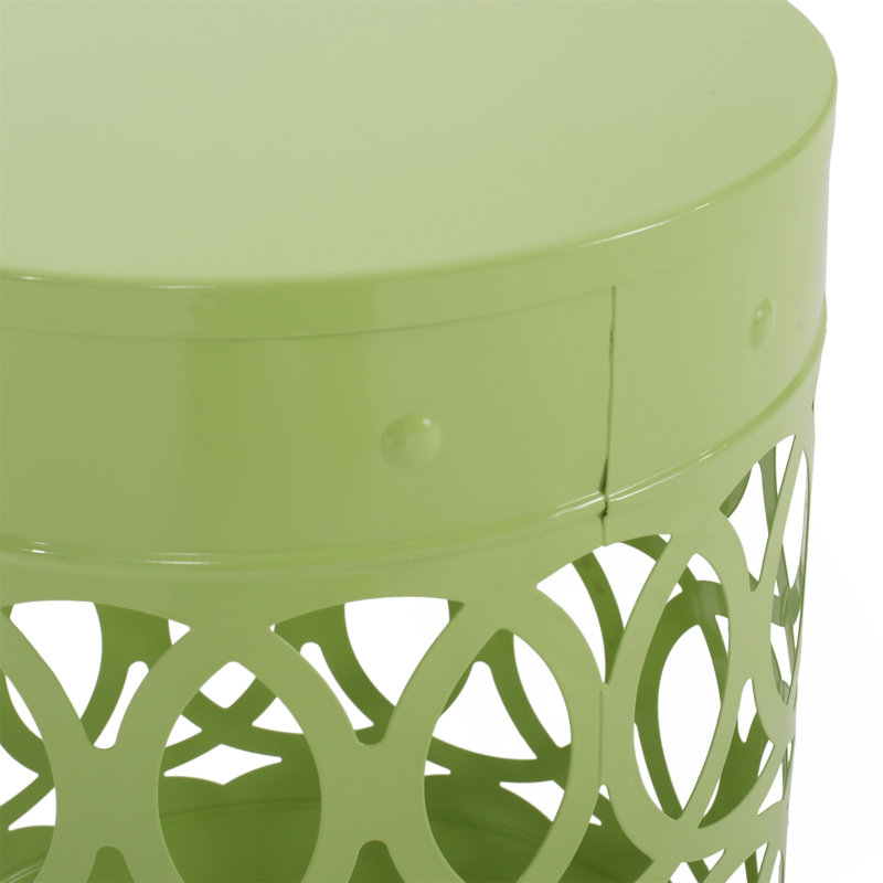 Table d'appoint Moraima, Vert