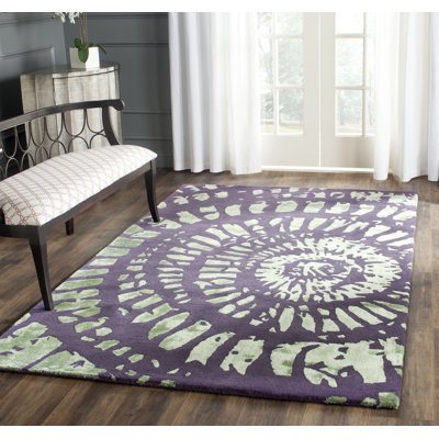 Laredo Hand Tufted Wool Abstract Rug