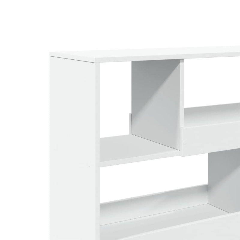 Texanna 94.5cm H x 100cm W Book Cabinet Bookcase, White