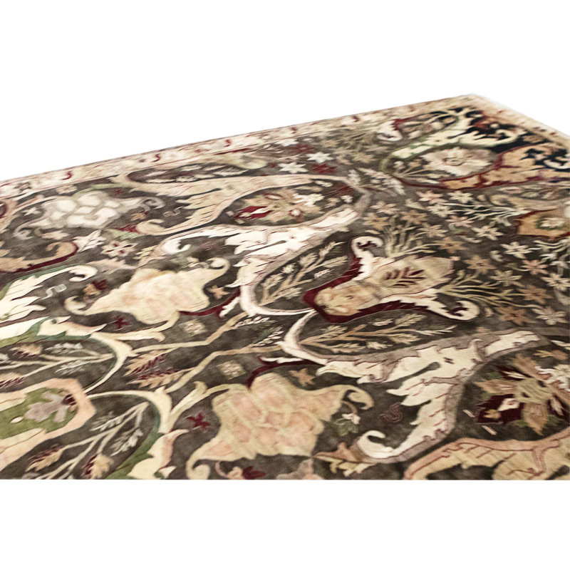 One-of-a-Kind 9'10" x 14'0" Hand Knotted Area Rug