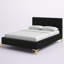 Lit plateforme tapissier double Mimi-70711002