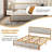 Dunkin Upholstered Metal Platform Bed-2144069453
