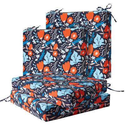 3" H Water-Resistant Outdoor Seat Cushion