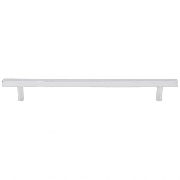 Dominique Bar Pull, Polished Chrome, 3 3/4"