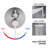 10 Inch Shower Head And Handheld In Brushed Nickel For Bathroom Perfection Pair With