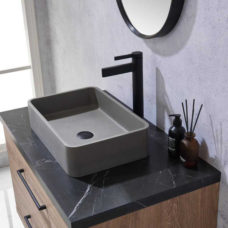 Nolte 36" Single Bathroom Vanity Set, Rectangular