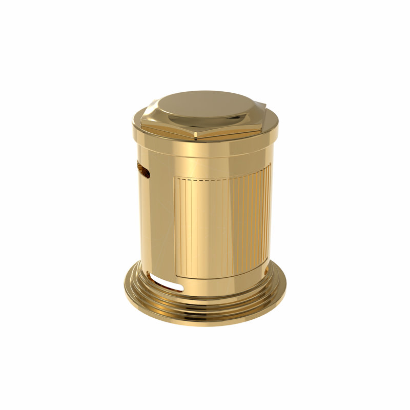 Stresa Air Gap, Unlacquered Polished Brass