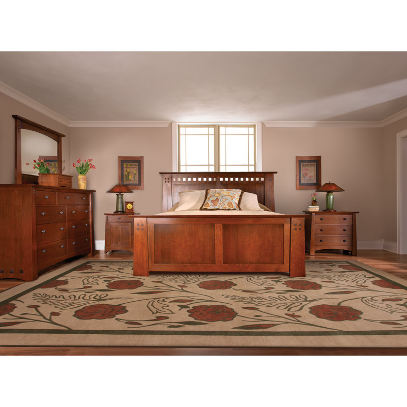 Highlands 3 - Drawer Solid Wood Nightstand, Centennial