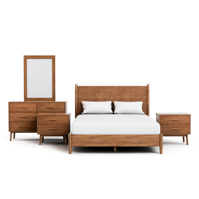 Nevio 5-Piece Platform Bedroom Set