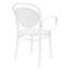 Chaise d'appoint empilable pour patio Farrah-1937411753