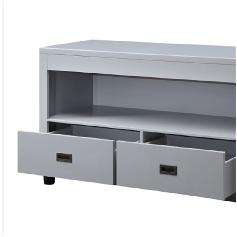 Eleanor Dove Gray Finish Sofa Table