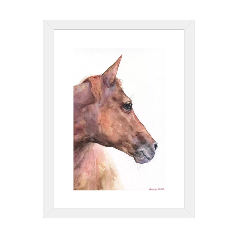 Décoration murale pour enfants Hanna, Papier encadré blanc, H 24 po x l 16 po x P 1 po