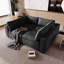 Confortable salon modulaire avec ports et haut-parleur de recharge sans fil dans l'accoudoir pour la maison-1387515094