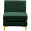 Fauteuil en velours Enson-1890357910