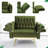 Siemon Velvet Accent Chair with Ottoman-959292451