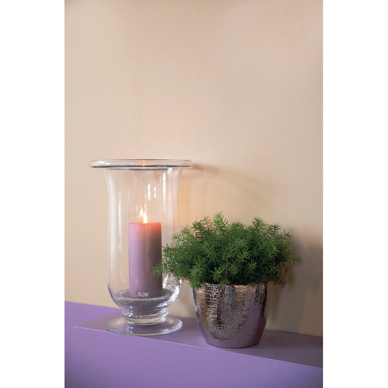 Sintra Glass, 35cm H x 23cm W x 23cm D.