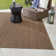 Meadow Flatweave Brown Rug