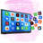 JYXCN 75" Smart Board 7K Pro Touch Interactive Wireless Presentation Screen QR Sharing for Classroom Office