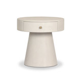 Chiro Nightstand-Black Linen